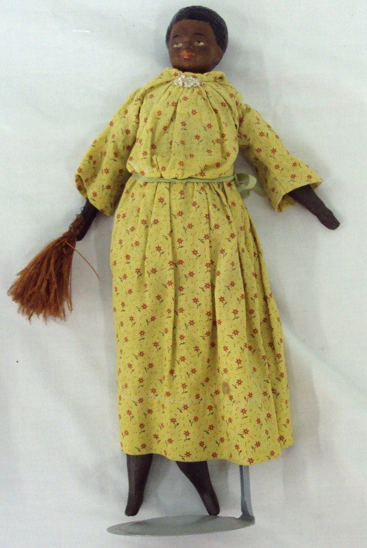Black Americana Kaiser Doll 1920's: 11" Tall.