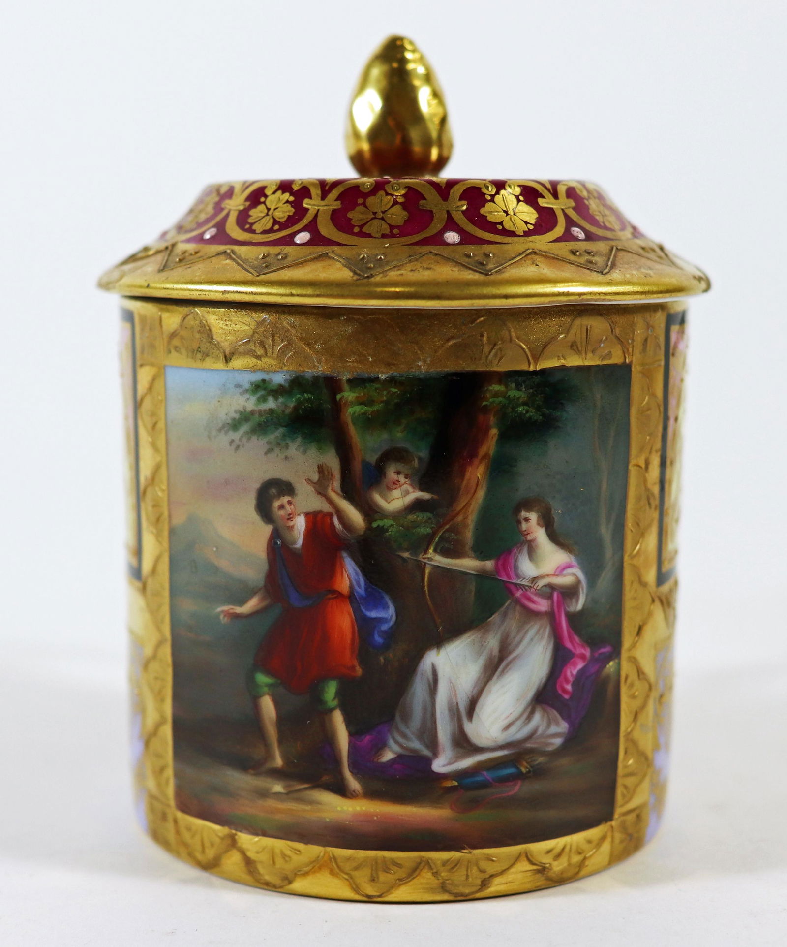 ROYAL VIENNA CUPID'S PASTIME HAND PAINTED CUP (1 of 7)