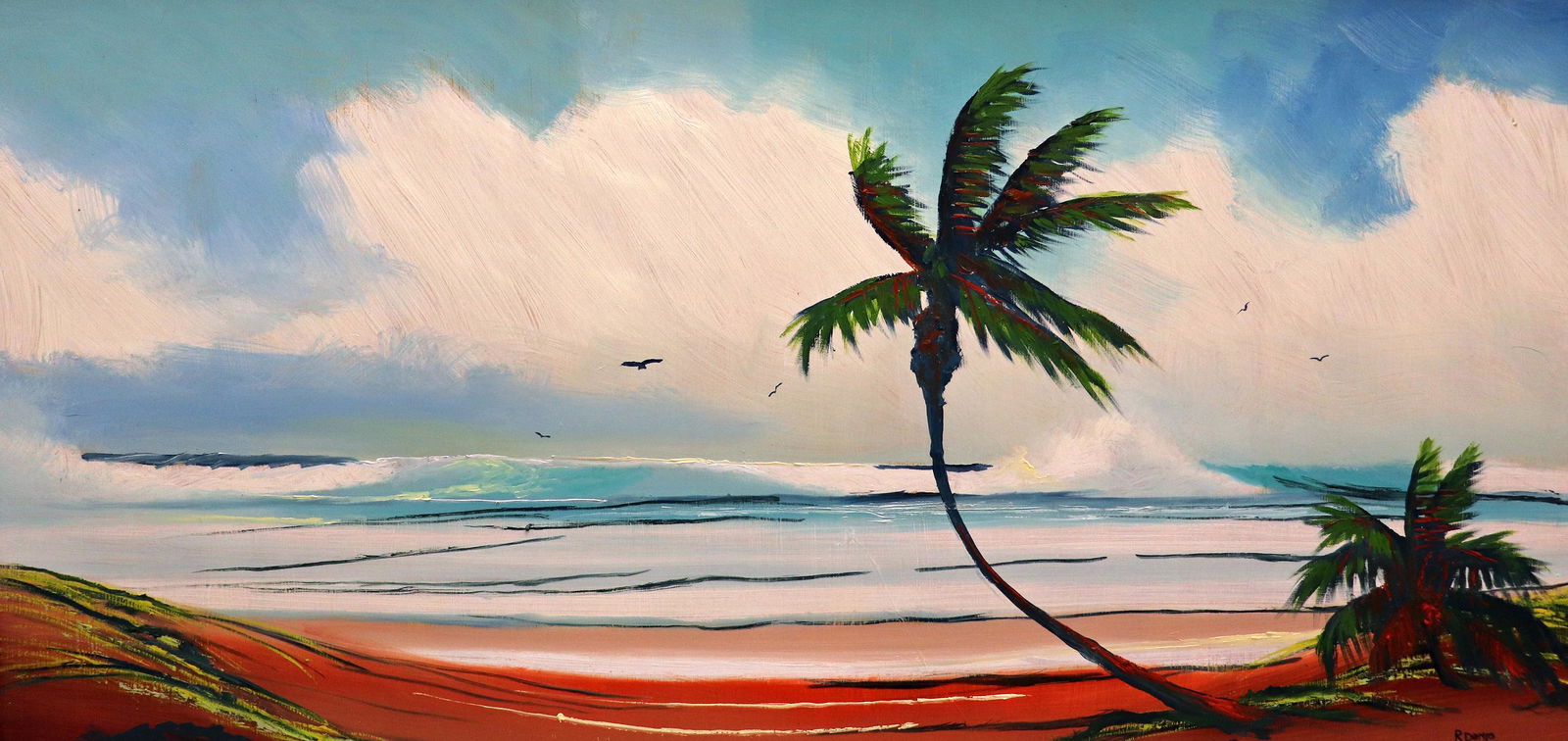 RODNEY DEMPS FLORIDA BEACH HIGHWAYMEN PAINTING (1 of 5)