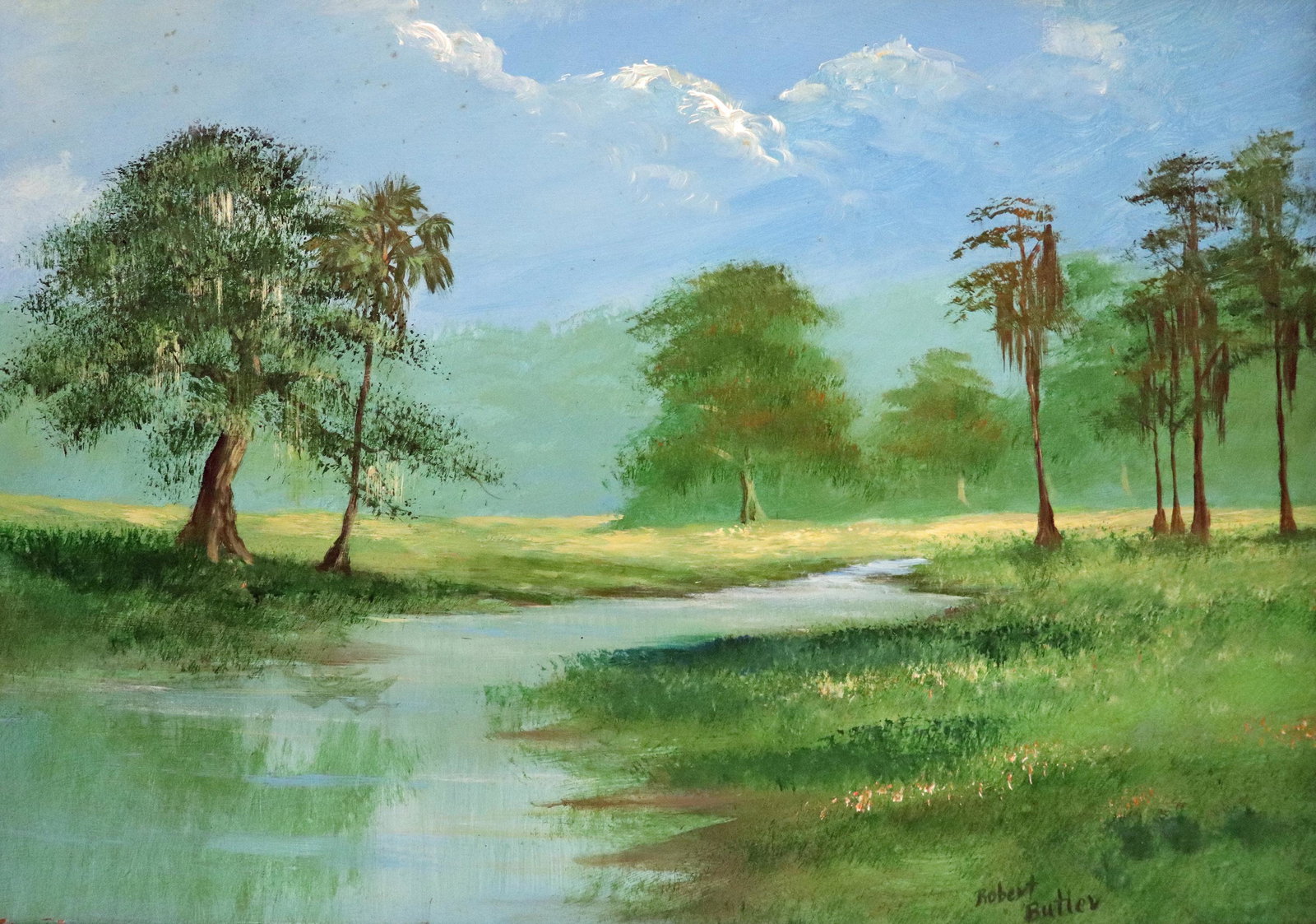 ROBERT BUTLER FLORIDA HIGHWAYMEN PAINTING (1 of 6)