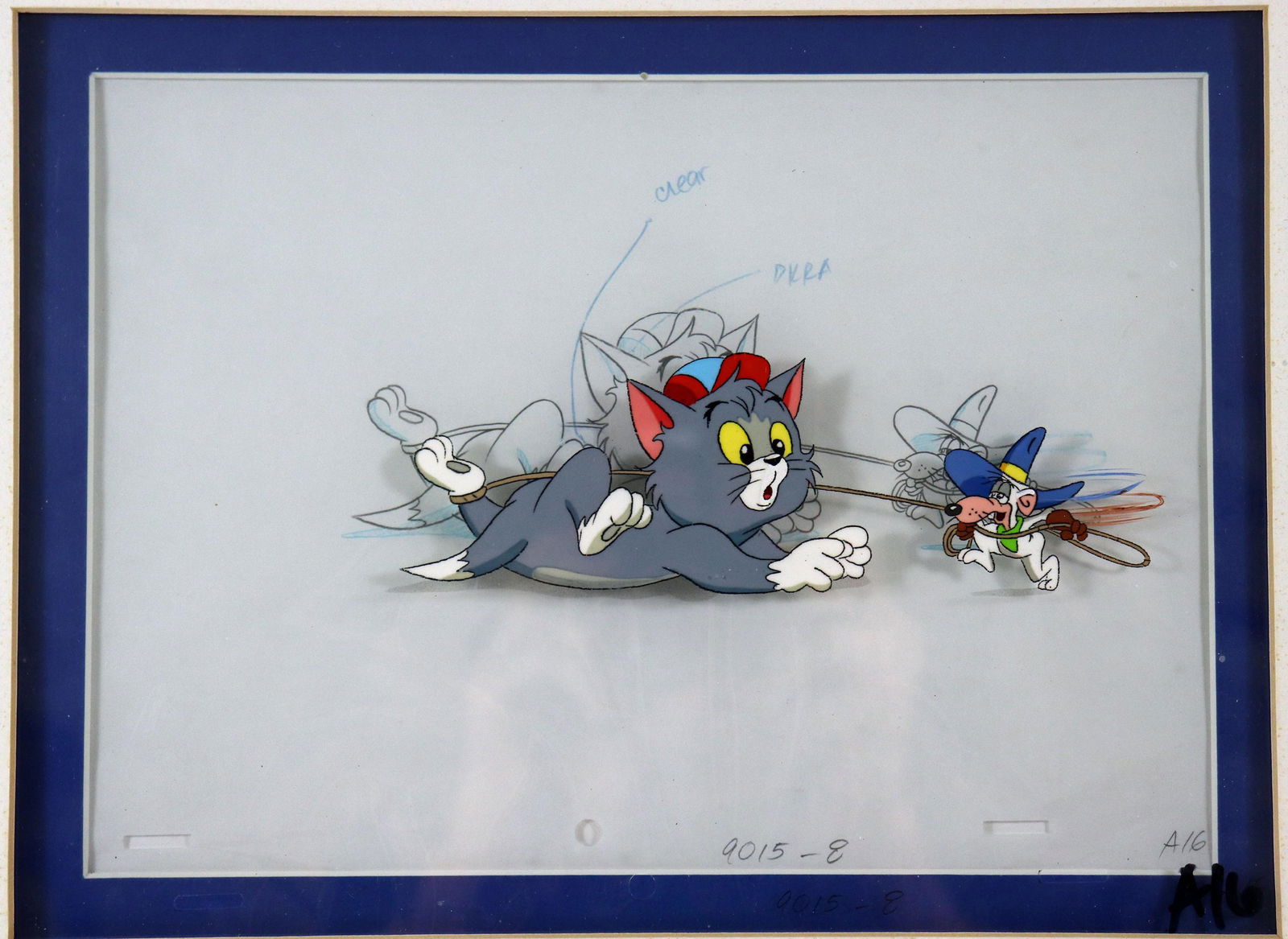 TOM & JERRY ANIMATION CEL AND PENCIL DRAWING (#0257) on Mar 18, 2023 | Vero Beach Auction in FL TOM & JERRY ANIMATION CEL AND PENCIL DRAWING (#0257) on Mar 18, 2023 | Vero Beach Auction in FL