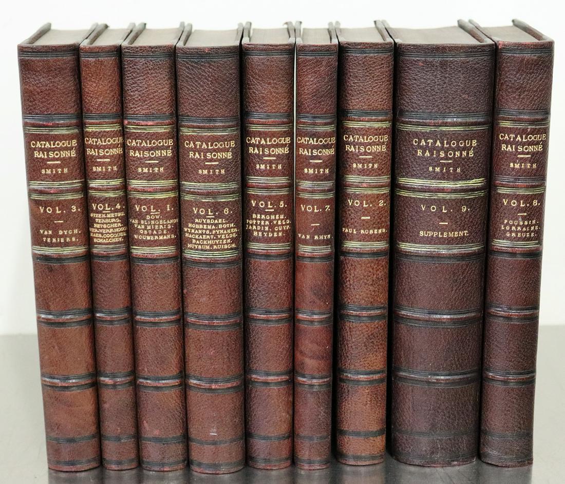 JOHN SMITH CATALOGUE RAISONNE 9 VOL 1829 LONDON (1 of 2)