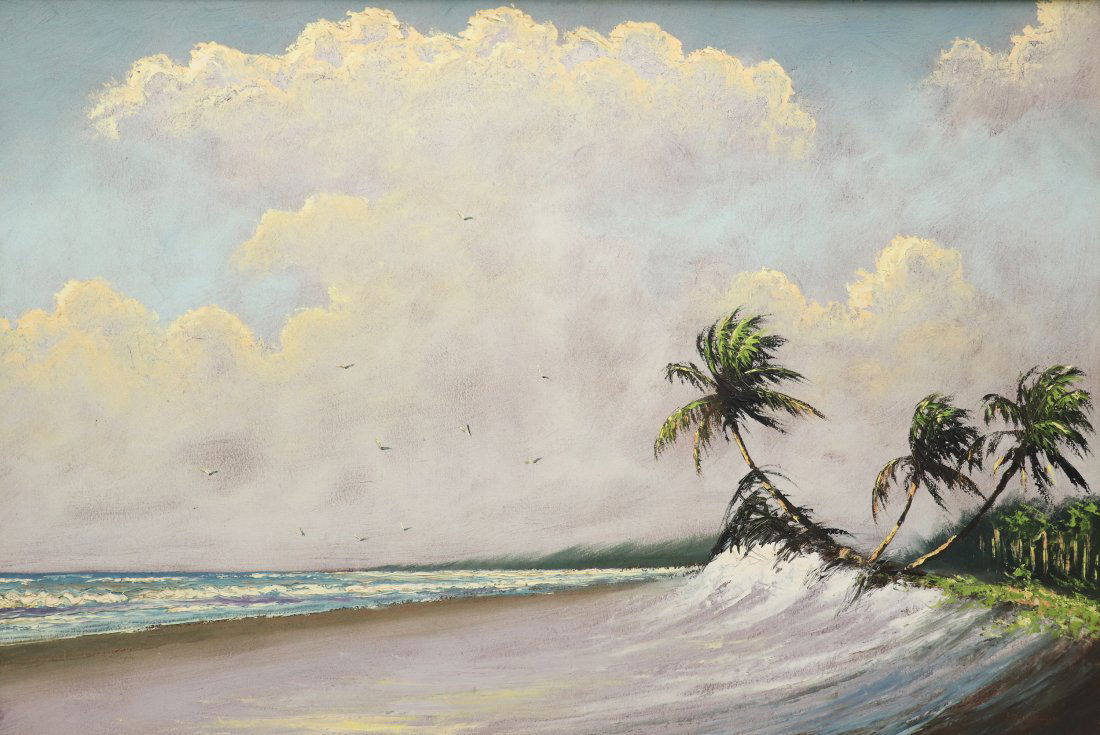 HAROLD NEWTON RIO MAR HIGHWAYMEN PAINTING (1 of 6)
