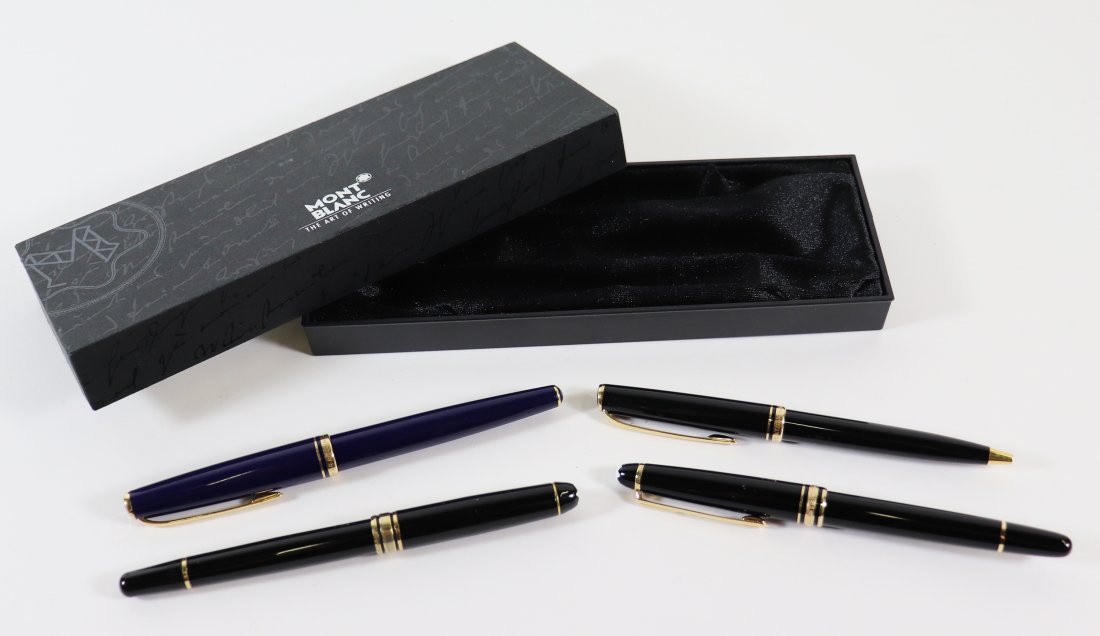 (4) MONT BLANC & VINTAGE PEN COLLECTION (1 of 2)