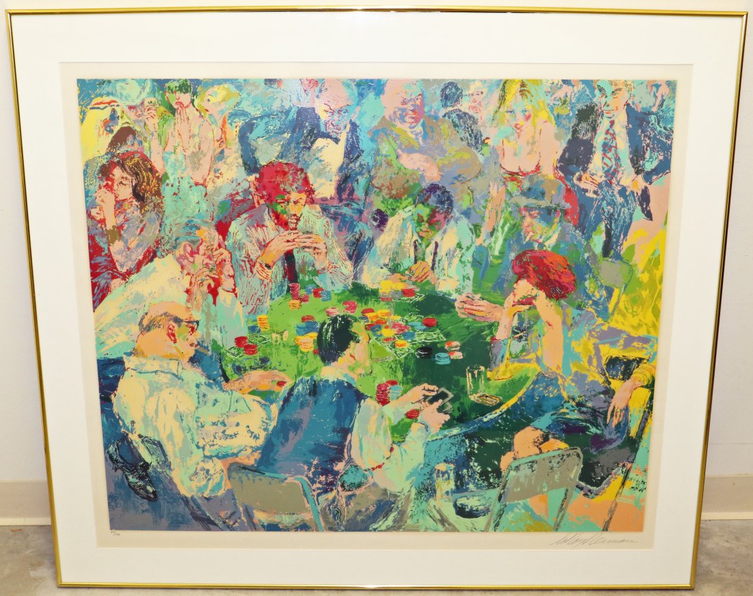 LEROY NEIMAN STUD POKER SERIGRAPH (1 of 4)