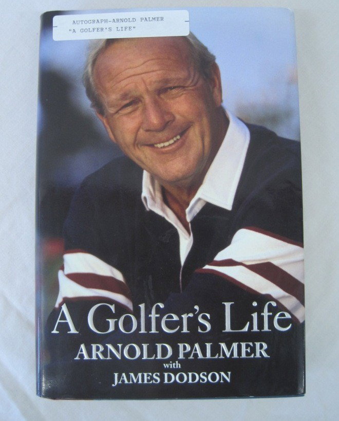 Arnold Palmer Signed Book