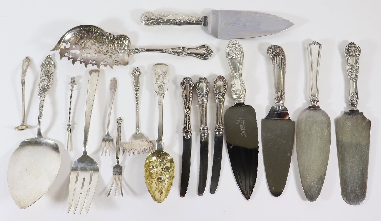 STERLING SILVER FLATWARE & SERVING PIECES (1 of 4)