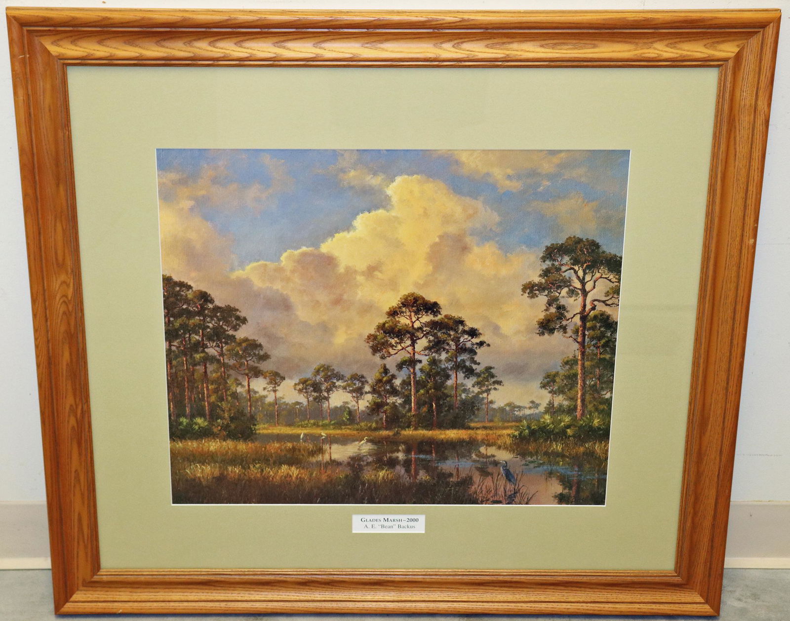 A.E. BACKUS GLADES MARSH FLORIDA PRINT (1 of 2)