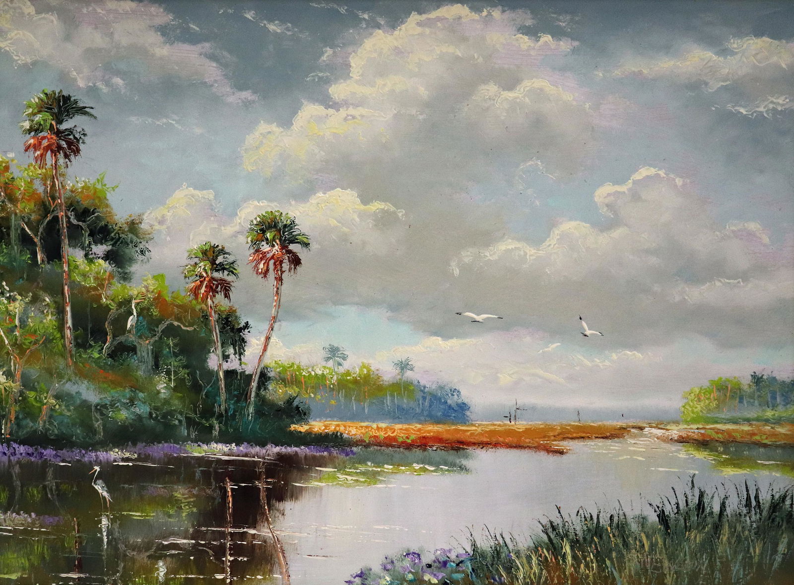 SAM NEWTON FLORIDA RIVER HIGHWAYMEN PAINTING (1 of 5)
