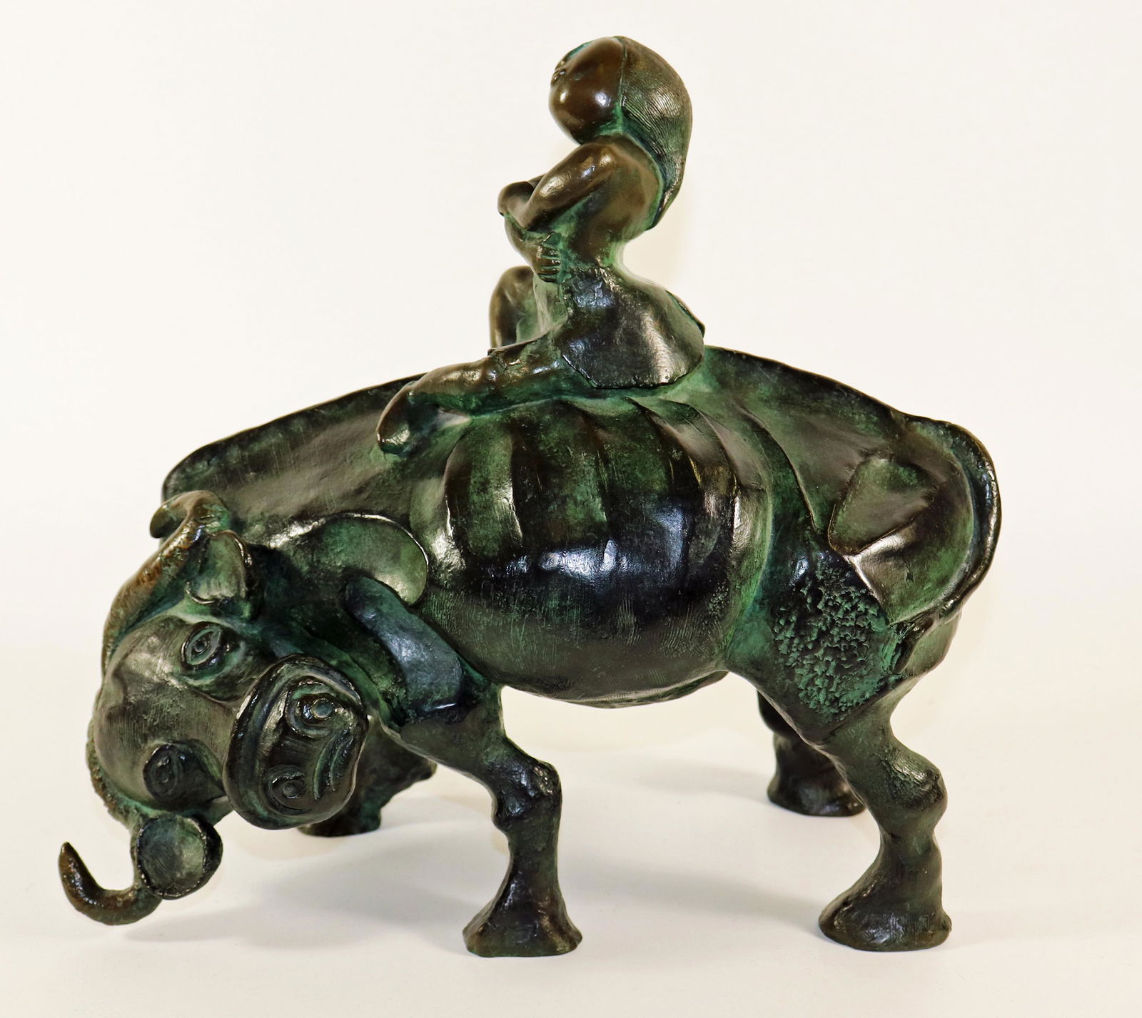 GRACIELA RODO BOULANGER "MEDITATION" BRONZE (1 of 6)