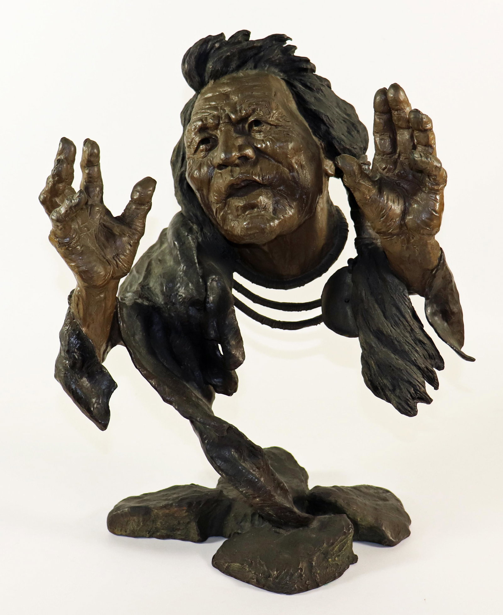 MARK HOPKINS LEGEND KEEPER BRONZE SCULPTURE (1 of 6)