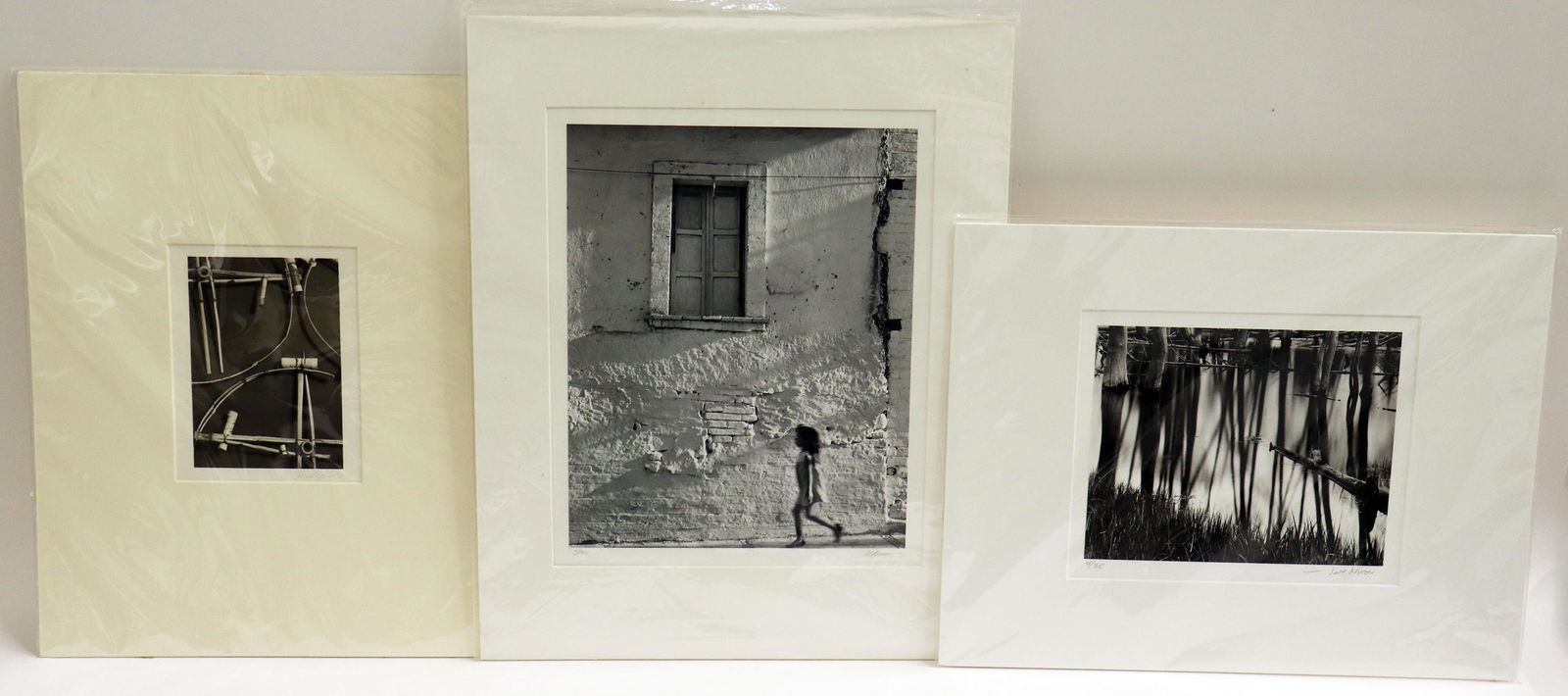 (3) BLACK & WHITE SIGNED PHOTOGRAPHS (1 of 4)