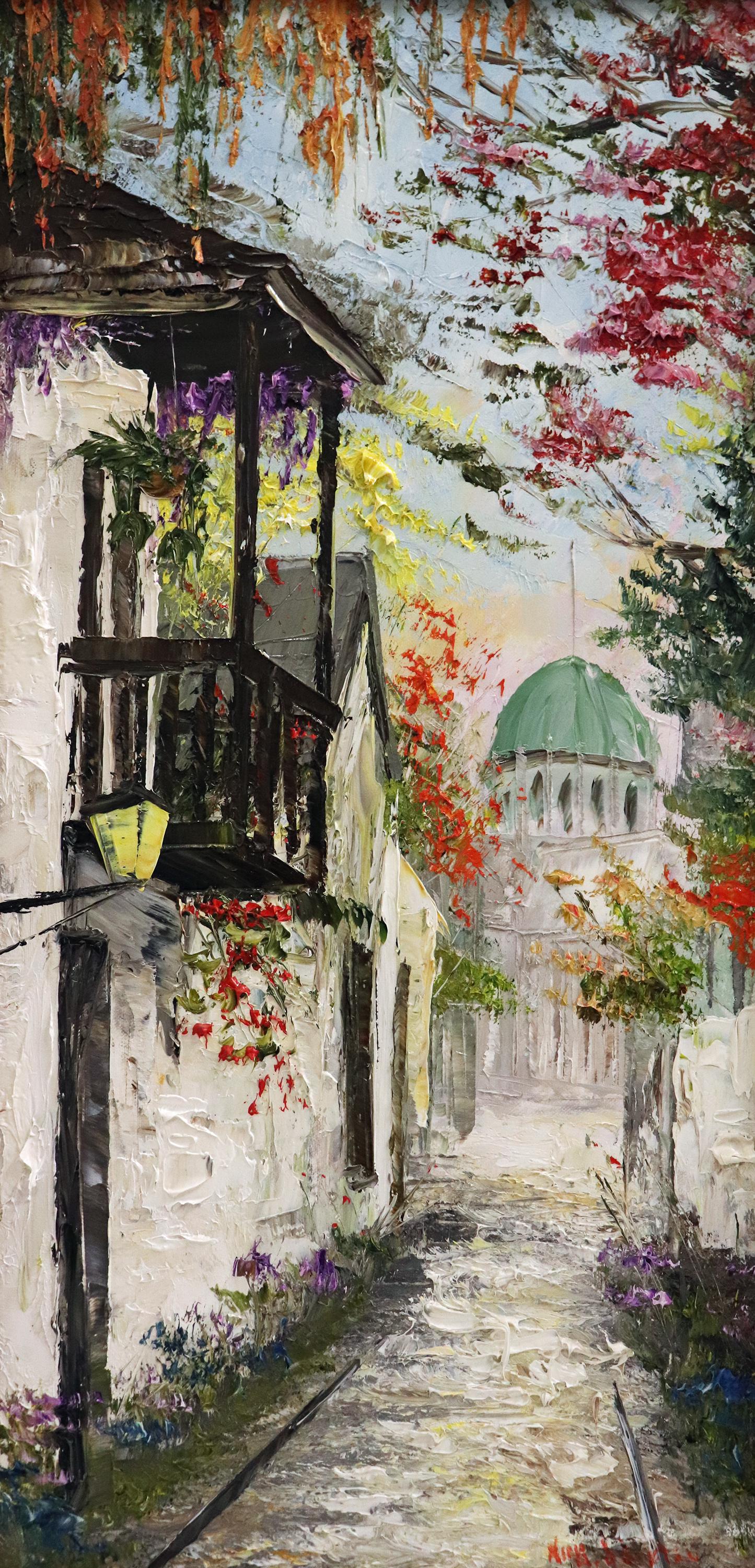 NINA BUXTON STREET SCENE PAINTING (1 of 5)