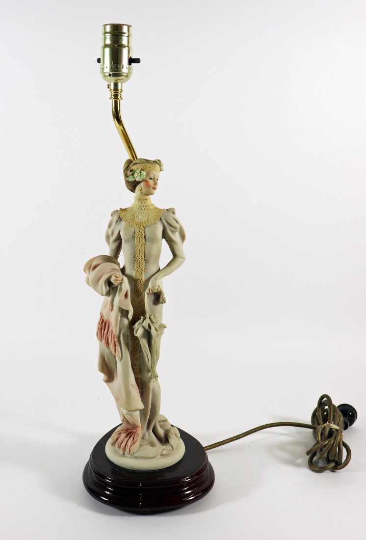GIUSEPPE ARMANI LADY WITH PARASOL LAMP 1987 (1 of 2)