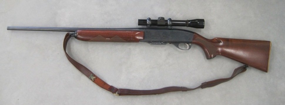 30-06 REMINGTON WOODSMASTER MODEL 742: WITH LEUPOLD SCOPE. Please see terms and conditions for firearms.