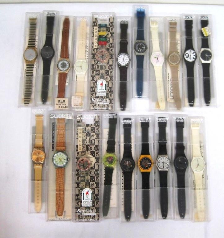 (20) NEW SWATCH WATCHES