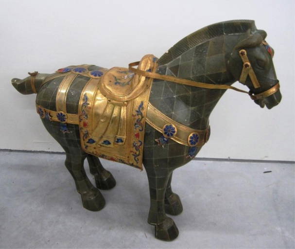 Jade Horse Statue