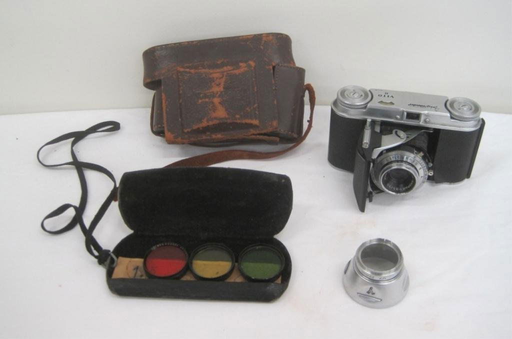 VOIGTLANDER VITO II CAMERA WITH LENS: Camera has not been tested.