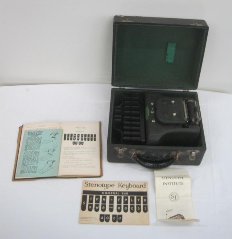 STENOTYPE MACHINE