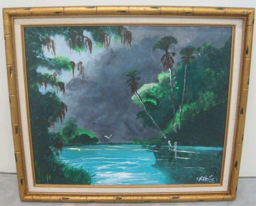 HIGHWAYMEN PAINTING SYLVESTER M. WELLS