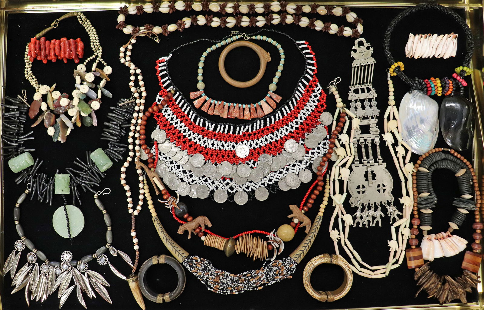 VINTAGE TRIBAL & BEADED JEWELRY COLLECTION (1 of 4)