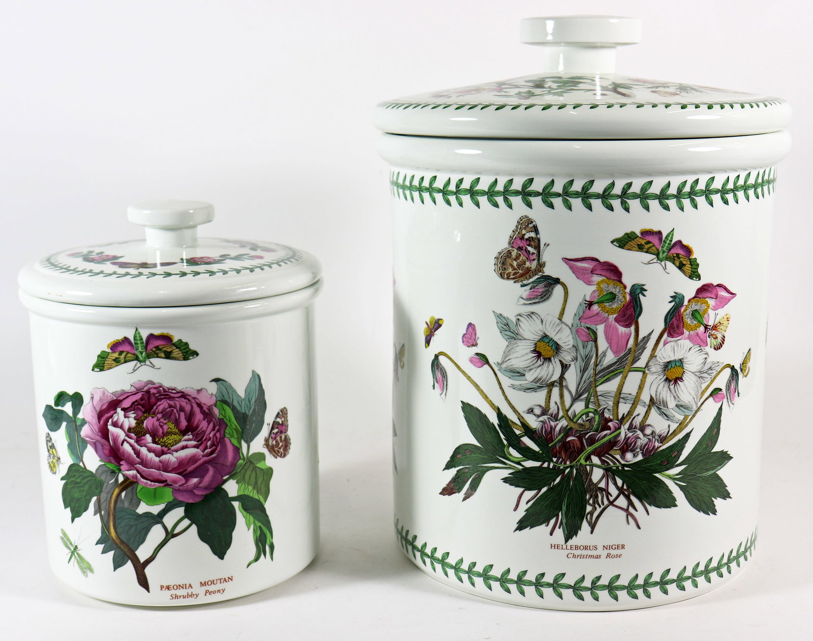 PORTMEIRION BOTANIC GARDEN BREAD CROCK COOKIE JAR (1 of 4)