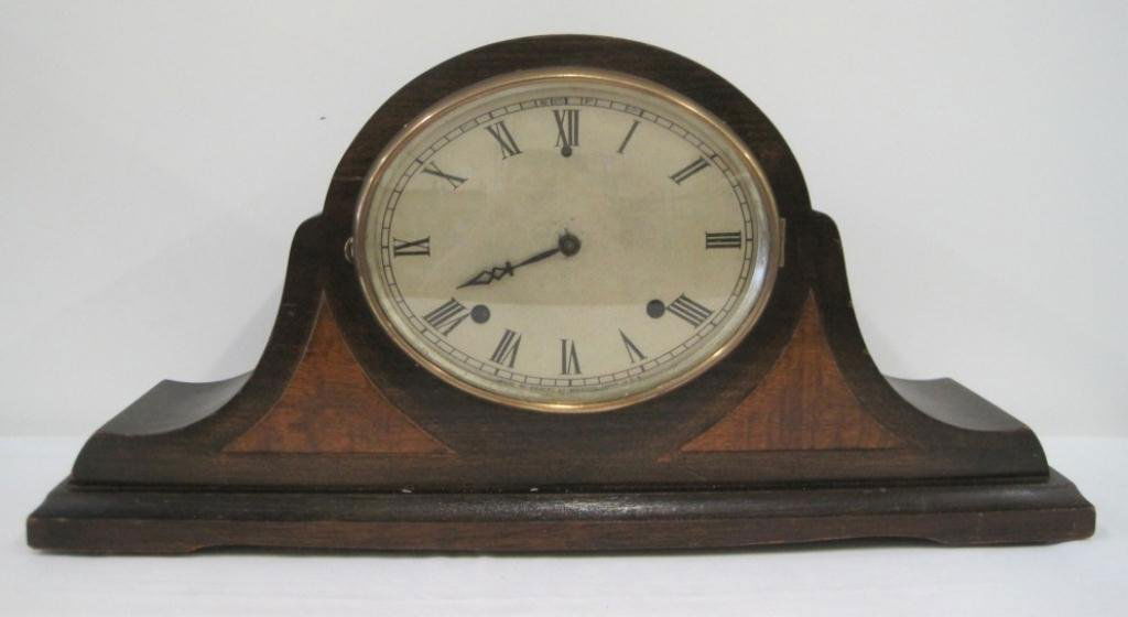 GILBERT OVAL FACE MANTLE CLOCK Jul 28, 2012 Vero Beach Auction in FL
