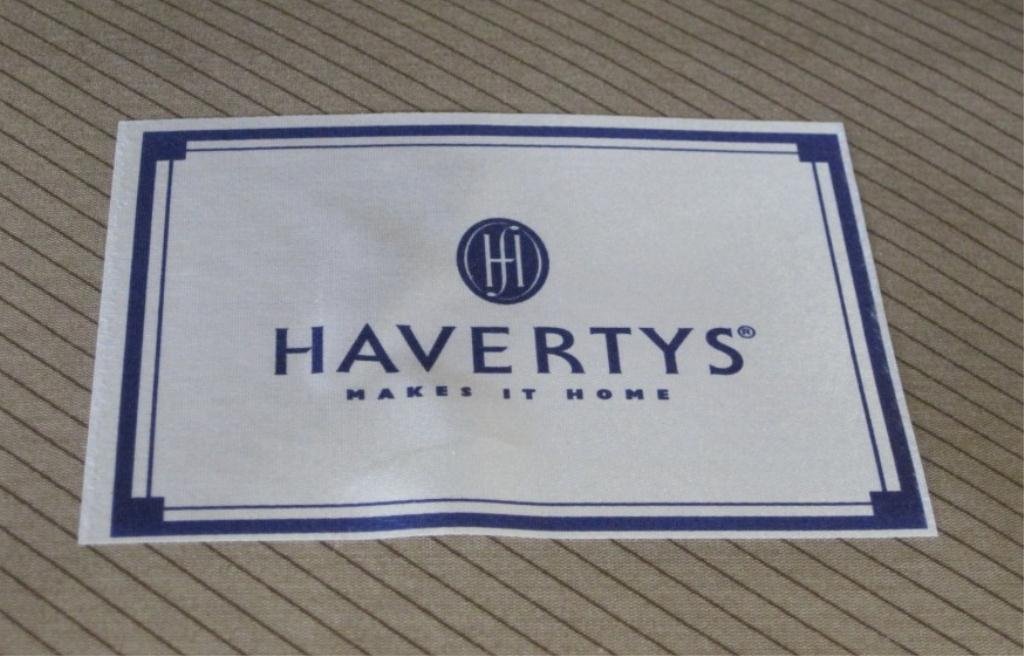 PAIR HAVERTY SOFAS - 5