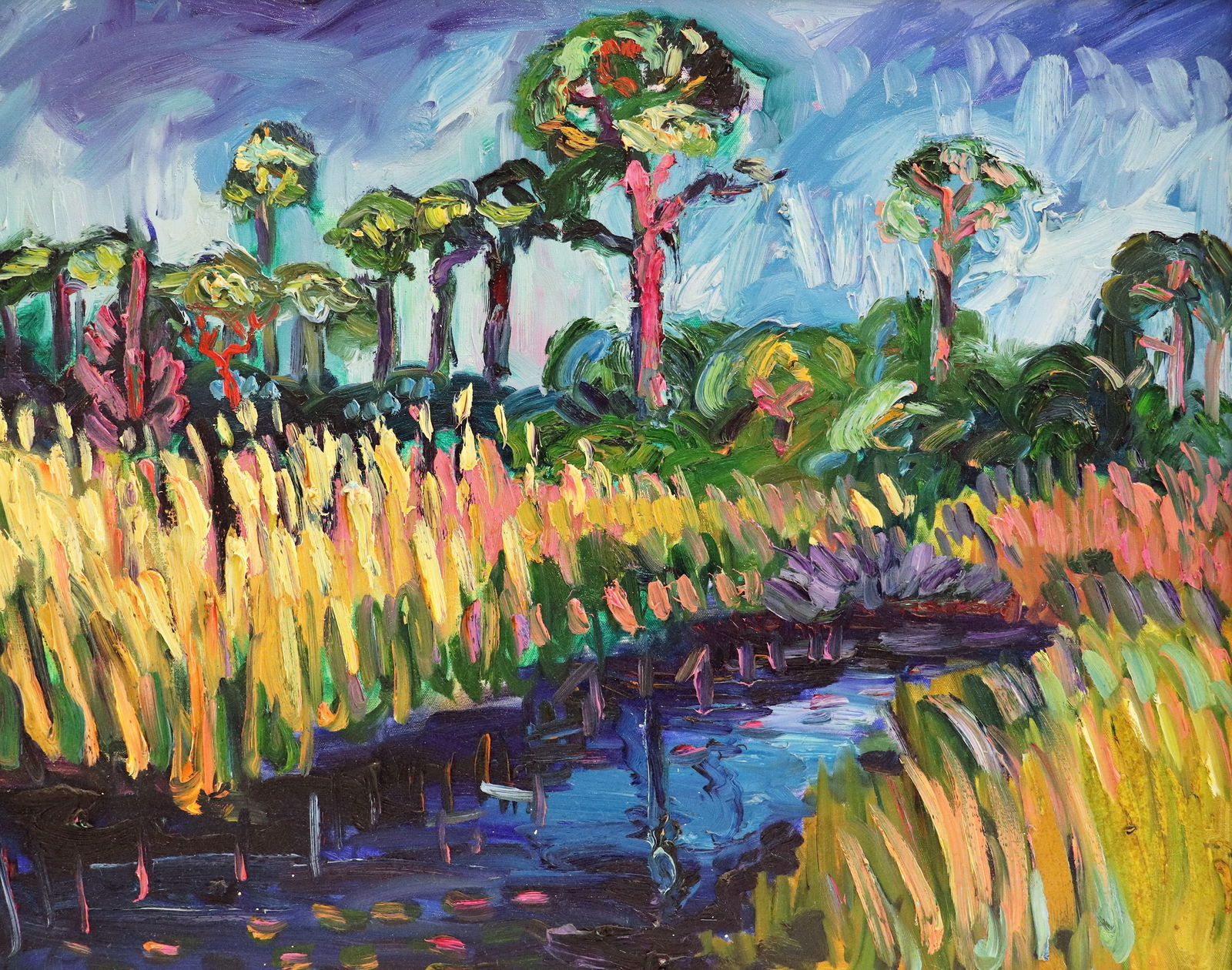 JULIE BOWLAND "PINK TREE ST. MARKS" FLORIDA (1 of 5)