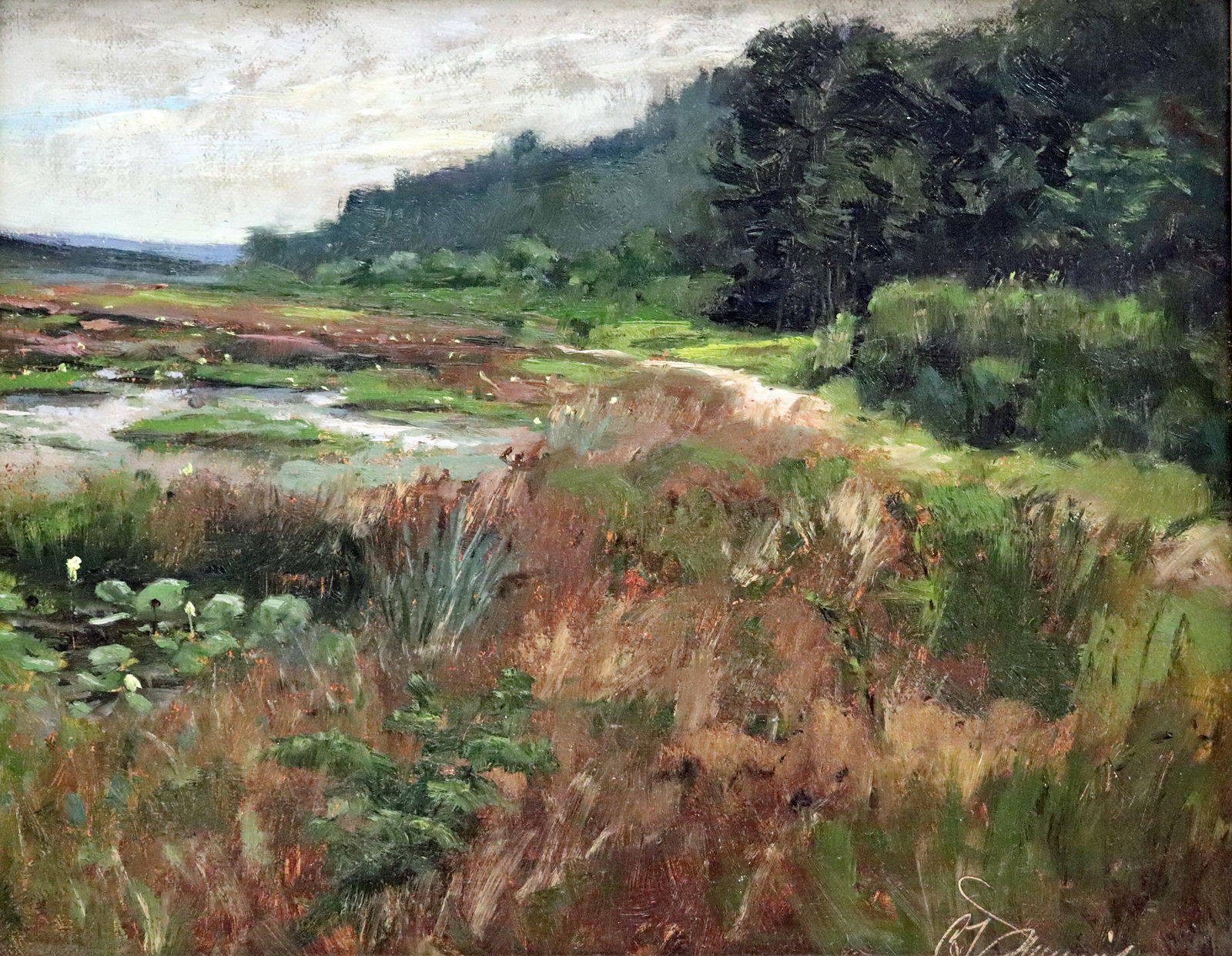 CHARLES MANNING "JACKSON POINT" PLEIN AIR PAINTING (1 of 5)