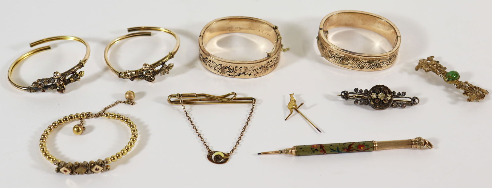 EDWARDIAN / VICTORIAN GOLD FILLED JEWERLY (1 of 5)