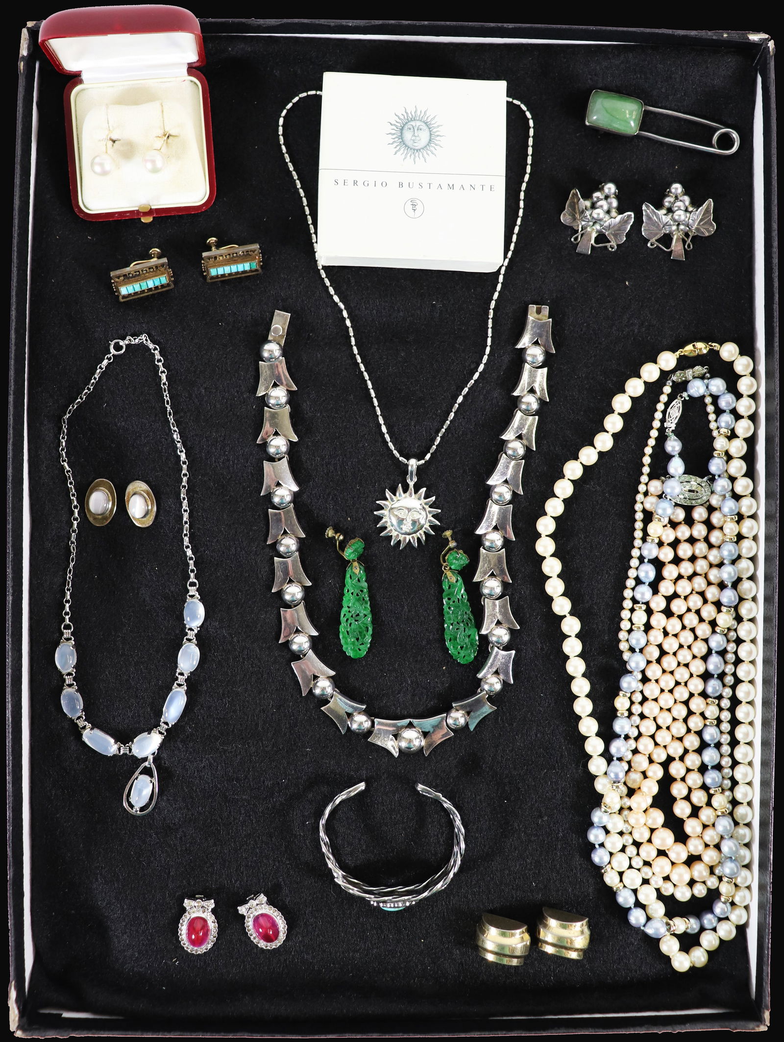 VINTAGE JEWELRY - TAXCO - BUSTAMANTE (1 of 6)