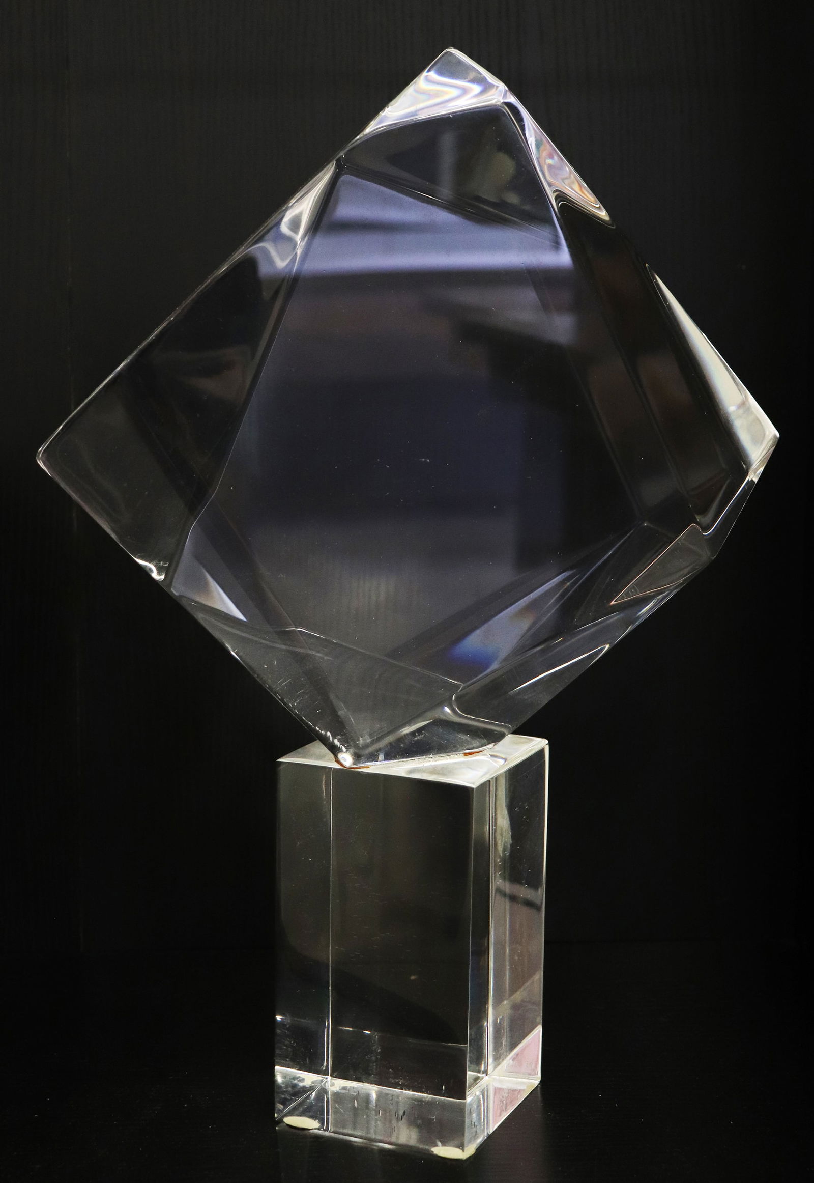 VAN TEAL LUCITE SCULPTURE (1 of 4)