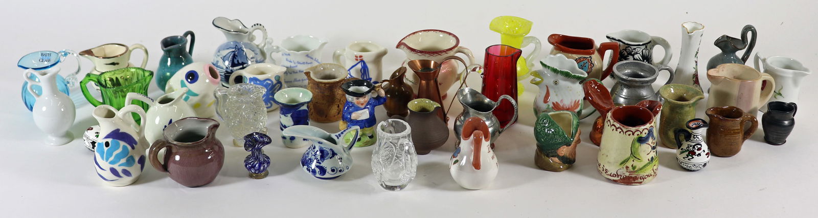 MINIATURE PITCHER COLLECTION (1 of 4)