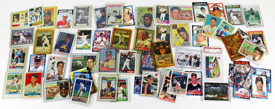 VINTAGE BASEBALL, ROOKIES, & MORE CARDS (1 of 8)