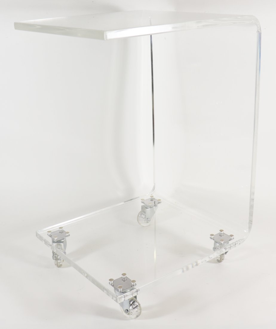 Tall 2024 lucite table