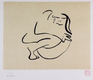JOHN LENNON YOKO ONO HUG SERIGRAPH