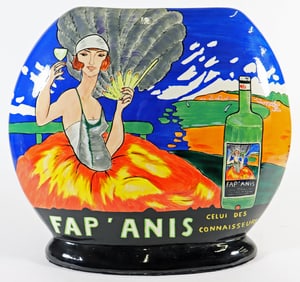 CLAUDIA BELDENT CERAMIC FAP ' ANIS VASE