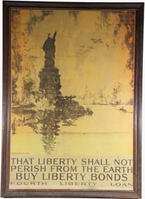 WWI FOURTH LIBERTY LOAN POSTER