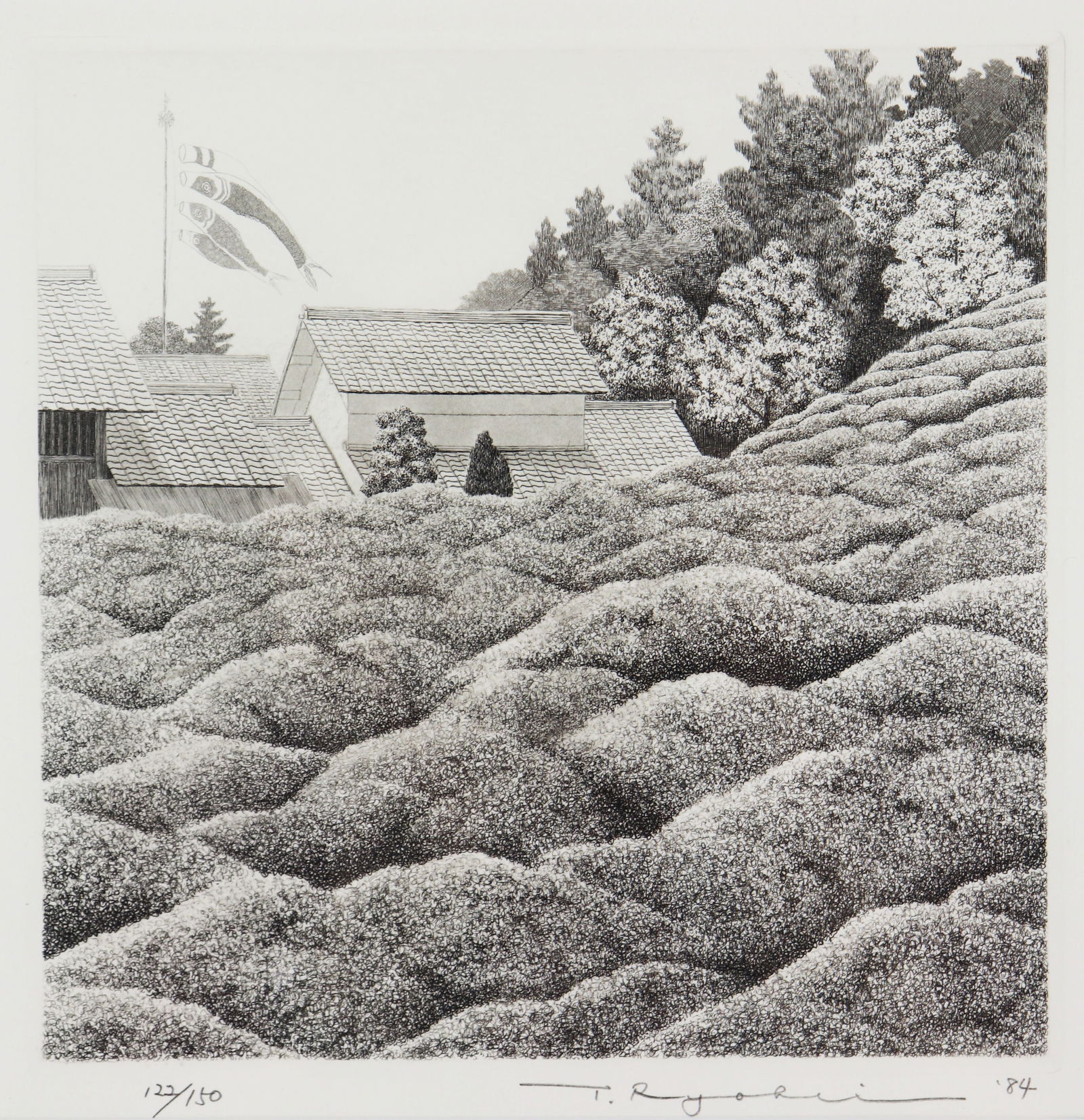 TANAKA RYOHEI "ASAMIYA" ETCHING (1 of 5)