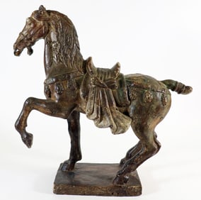 CHINESE TANG HORSE SCULPTURE