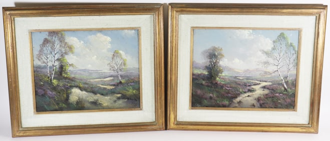 (2) GARSTIN COX ENGLISH LANDSCAPE PAINTINGS