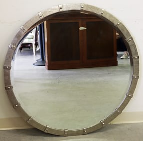 STUDIO A HOME NEW WEST GALLEON ROUND MIRROR