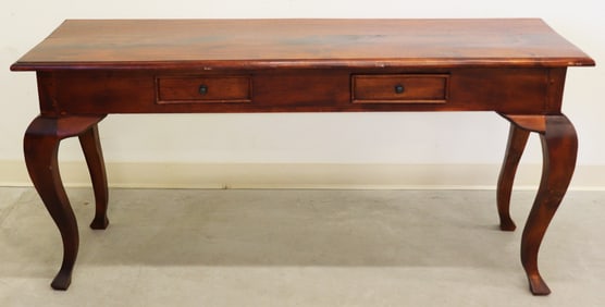 WOOD CONSOLE TABLE