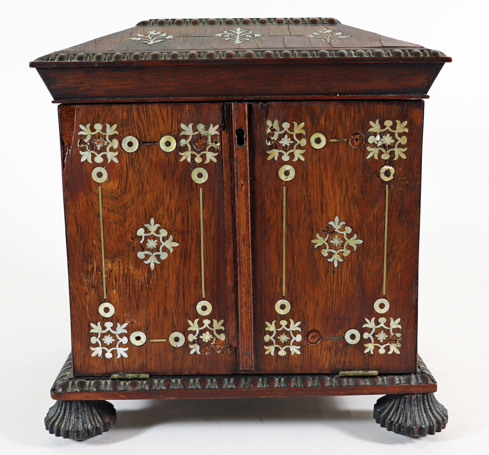 ANGLO INDIAN CAMPAIGN CORRESPONDENCE WRITING BOX (1 of 5)