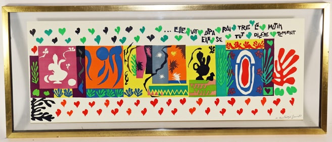 HENRI MATISSE 1001 NIGHTS LITHOGRAPH