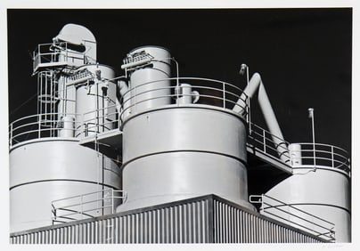 HENRY GILPIN (1922-2011) TANKS & BLACK SKY PHOTO