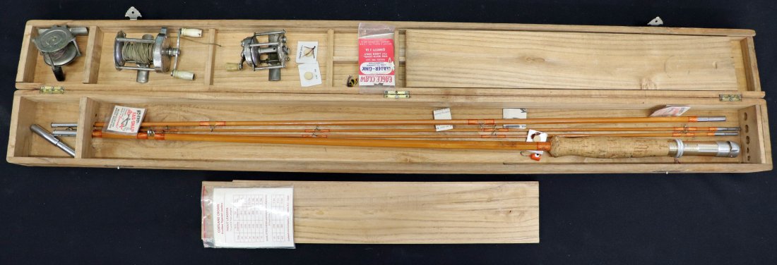 VINTAGE FLY FISHING ROD & REELS (1 of 4)
