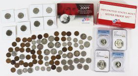 U.S. COIN COLLECTION - MINT SETS, GRADED, & LOOSE