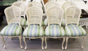 (8) EMERSON ET CIE DINING CHAIRS